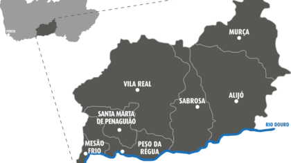 Mapa Douro